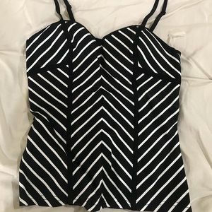 Body Central bustier top size Small